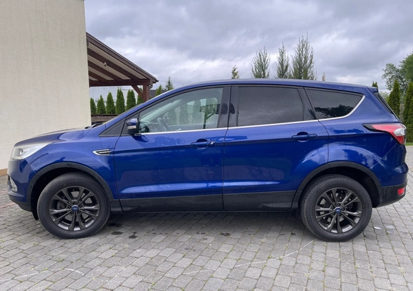 Ford Kuga cena 68999 przebieg: 137000, rok produkcji 2017 z Gniezno małe 232